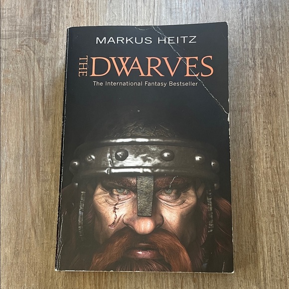 Other - Markus Heitz "The Dwarves" Paperback Book - Black & Copper Cover
